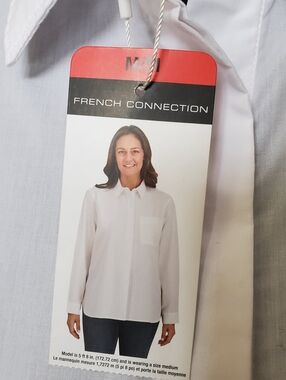 New Crisp Solid White Poplin Shirt